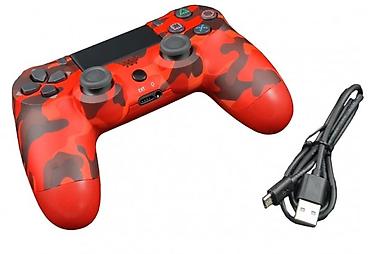 ime vetra: PS4 Bezicni gamepad JPD-Wireless-Thrillershock, zeleni, plavi, crveni — 3