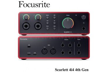 звуковые карты внешние: Звуковая карта Focusrite Scarlett 4i4 4th Gen Scarlett 4i4 —