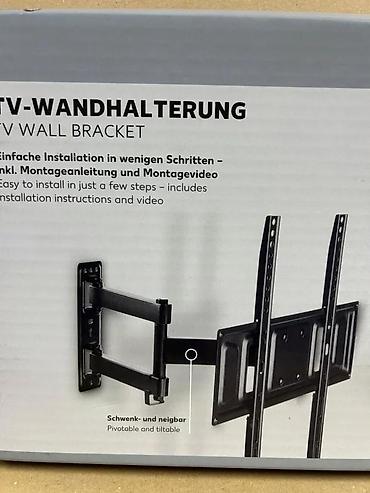 Aksesoari za TV i video: Nosač za TV – zidni, pokretni/titlabilni (SWITCH ON) - Pogodan za — 1