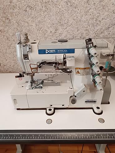s 250: DOIT sənaye tikiş maşınları dəsti 1) DOIT Interlock (örtük tikişi) — 8