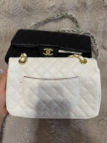 chanel mindjuse: Chanel çantalar, ikisi de yenidir, qara 40 azn balaca 35 azn, ikisini — 8