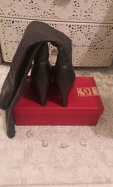 Сапоги: Кожаные деми сапоги Basconi. Разм.38. Состояние как на фото отличное — 2