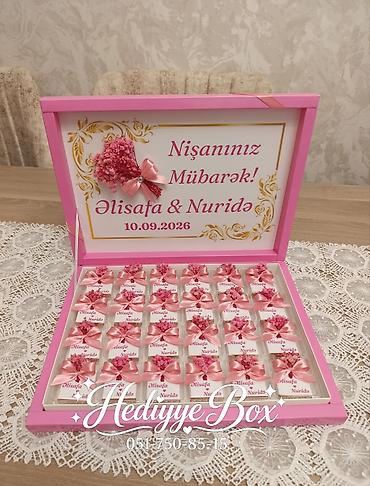 xonca az: Nisan konfet xoncasi;Toy,xina,nisan,heri,elcilik,40 gunluk,ad — 1