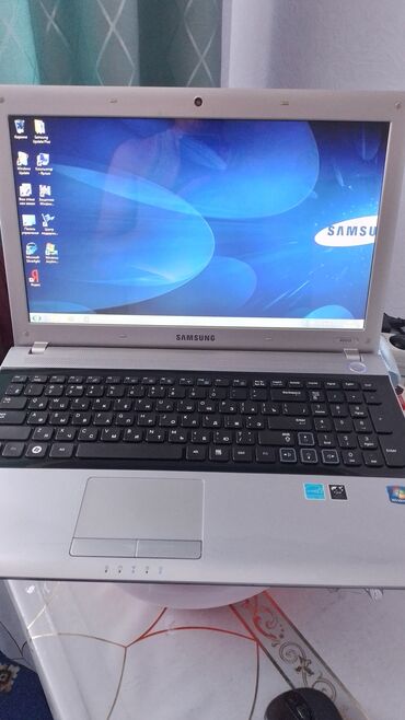e350: Ноутбук, Samsung, 4 ГБ ОЗУ, AMD E-350, 15.4 ", Б/у, Для работы, учебы, память HDD + SSD