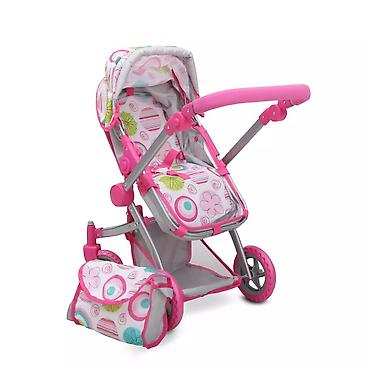 deciji mikrofon pertini: Kolica za lutke Pink Rose – CAN6470-70 Realistična, višenamenska — 2