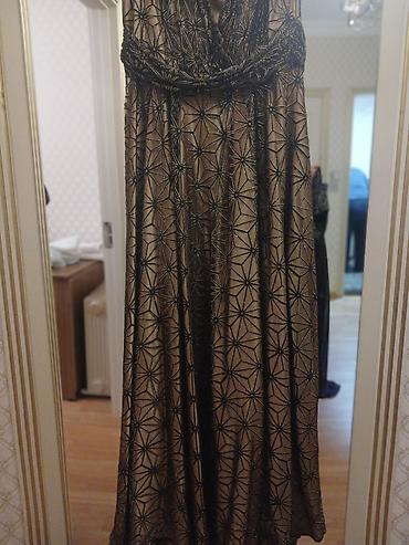 Ziyafət donları: 1) Bəzəkli yaxalı maxi don - Rəng: tünd bənövşəyi - Model: qolsuz — 17