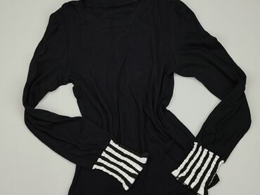 czarne bluzki z odkrytym ramieniem: Блуза жіноча, Shein, S, стан - Дуже гарний