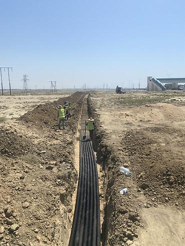 masin elektriki: Yüksək gərginlikli Yeraltı kabel xətlərinin çəkilişi xidməti Təsvir — 1