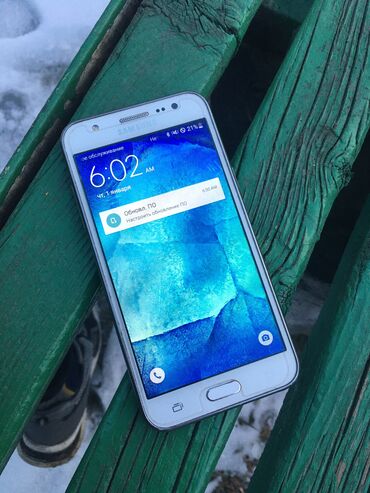 samsung 50: Samsung Galaxy J5, Колдонулган, 16 ГБ, түсү - Ак, 1 SIM