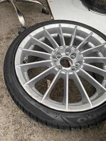 16 şam disk: İşlənmiş Disk təkər 245 / 40 / R 17, 8 Boltlu — 4