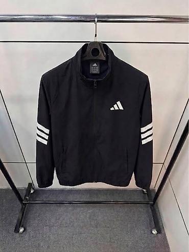 адидас куртка: Мужская толстовка, XL, Adidas, Новый, цвет - Черный, Самовывоз — 1
