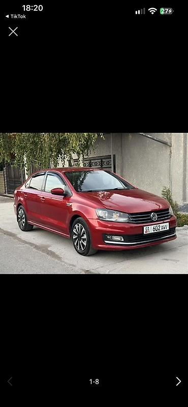 фф ак урдо: Volkswagen Polo: 2016 г., 1.6 л, Автомат, Бензин, Седан — 1