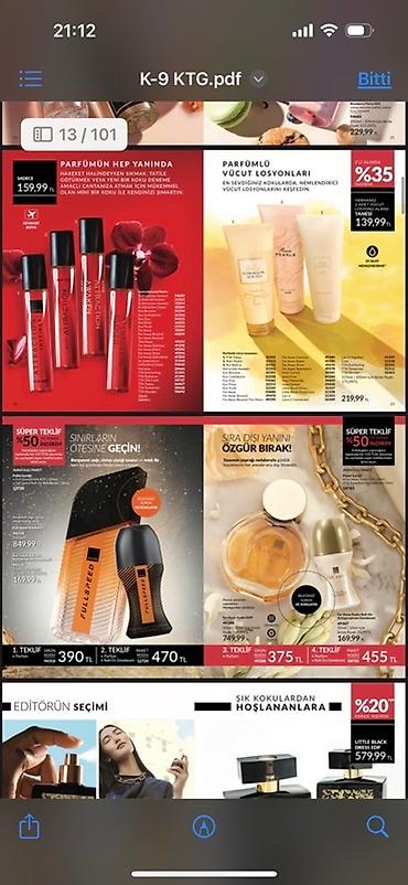 Ətriyyat: Qiymətlər sifarişə görə hesablanır kim istəsə yaza bilər hesablanıb — 15