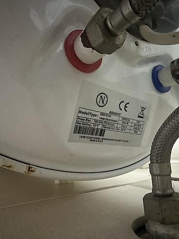 Сантехника: AQUAHOT EWH-V100 elektrik su qızdırıcısı (vertikal) - Tutum: 100 litr — 3