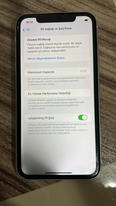 Apple iPhone: IPhone 11, Ağ, Face ID — 3