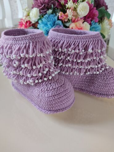 Детская обувь: Детские домашние сапожки, размер любой — 10