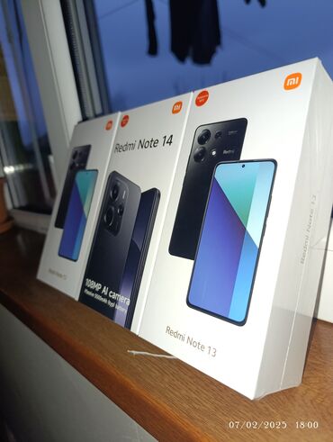 xiaomi redmi 7a qiymeti: Xiaomi Redmi Note 14, 256 GB, rəng - Qara, 
 İki sim kartlı, Zəmanət, Barmaq izi