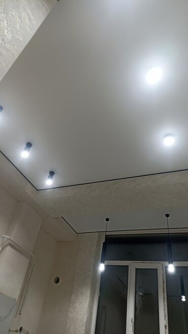 Натяжной потолок: Натяжной потолок Матовое, 3D потолки, Глянцевое Бесплатный замер, Гарантия, Монтаж — 13