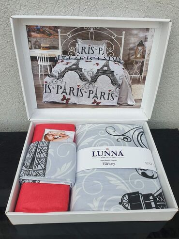 Posteljina: LUNA POSTELJINE CENA: 3100 DIN Materijal: 100% pamuk Komplet — 14