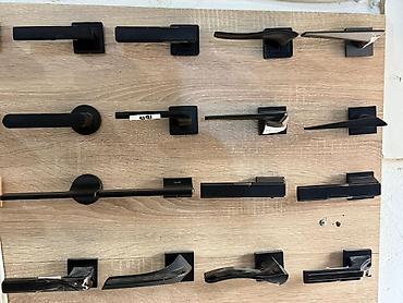 Qapı dəstəkləri: Qapı tutacaqları və mexanizmləri - Müxtəlif model və dizaynlar — 9