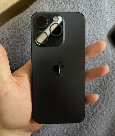 muzhskie dzhinsy f f: IPhone 15 Pro, Б/у, 128 ГБ, Черный, Защитное стекло, Коробка, 100 %