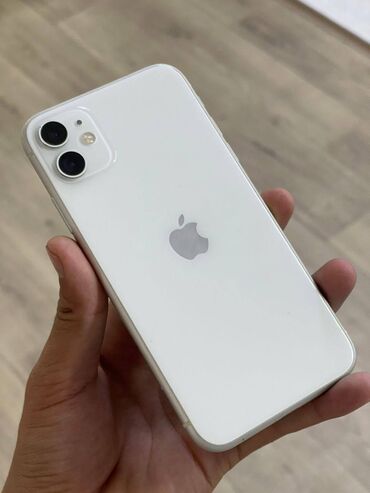 iphone 7 128gb бишкек бу: IPhone 11, Колдонулган, 64 ГБ, Ак, Кабель, 74 %