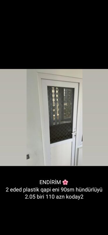 Plastik qapılar: Qapilar pəncərələr plasdik şekillerde qiymətlər məlumatlar unvan qeyd -da lalafo.az — 8 Plastik qapılar: Qapilar pəncərələr plasdik şekillerde qiymətlər məlumatlar unvan qeyd — 8