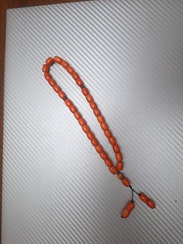 Təsbehlər: Məhsul: Mərcan təsbeh - Material: Mərcan (qırmızı) - Rəng: Parlaq — 4