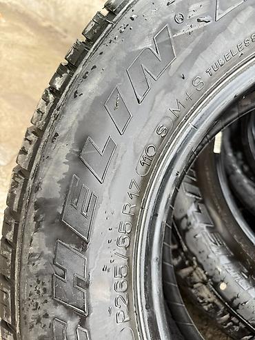 mishelin: Шины 265 / 65 / R 17, Всесезонная, Б/у, Комплект, Внедорожные (АТ/МТ), Michelin — 7