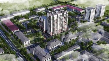 квартира бишкек керек: 1 комната, 45 м², Элитка, 3 этаж, ПСО (под самоотделку)