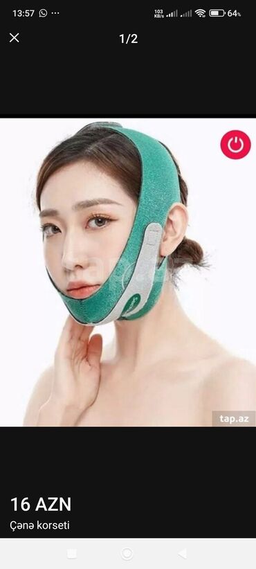 Bandajlar, korsetlər, korrektorlar: Bu baş bandı, çənənin yerindən çıxması üçün korrektə bandı kimi — 5