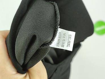 modne rozmiary: Spodnie materiałowe damskie, rozmiar 6XL — 4