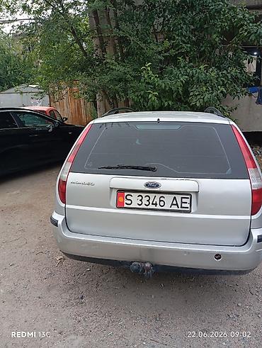форд турнео коннект: Ford Mondeo: 2002 г., 2 л, Механика, Бензин, Универсал — 1