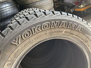вака 20к: Шины 215 / 65 / R 16, Зима, Б/у, Комплект, Легковые, Япония, Yokohama — 3