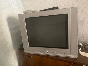 beko televizorlar: Beko televizor satilir isleyir hec bir problemi yoxdur. Pultu var.34