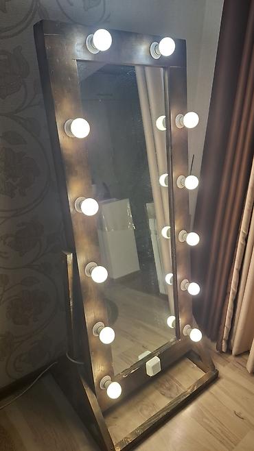 Зеркала: Напольное гримерное зеркало с подсветкой - Формат: полноразмерное — 11