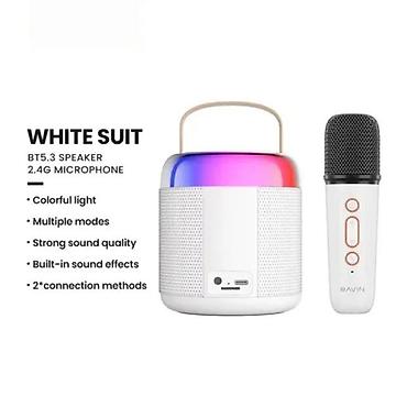 Zvučnici, slušalice i mikrofoni: BAVIN BM-19 bežični karaoke set – Bluetooth 5.3 zvučnik + 2.4G bežični — 4