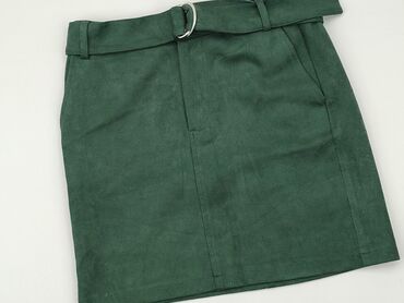 spódnice ciemna zieleń: Skirt, Reserved, XS (EU 34), condition - Good