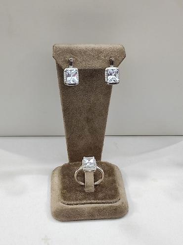 Серебряные наборы украшений: Серебряный Набор 925 пробы Дизайн под Италия Размеры имеются Цена — 2