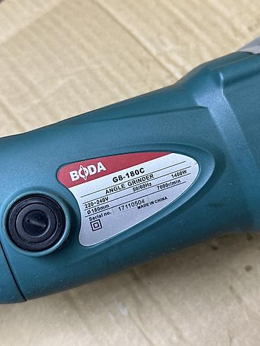 Электроинструменты: Угловая шлифмашина (болгарка) BODA G8-180C - Тип: angle grinder — 2