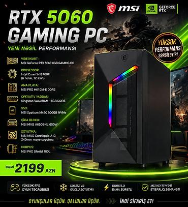 gta 5 pulsuz yükle pc: 🔥RTX 5060 GAMING. Yeni nəsil performans axtaranlar üçün ideal sistem! — 1