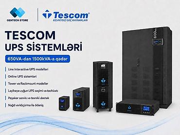 Tescom UPS sistemləri Tescom UPS Sistemləri Tescom UPS Sistemləri