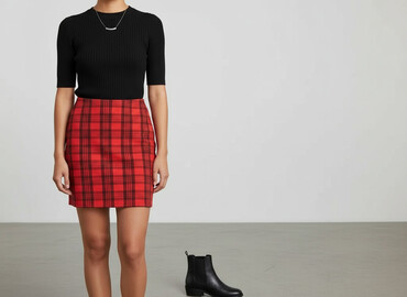 spódnice midi zimowa: New Look, Women`s skirt, size L