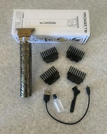 erikson t10: Vintages T10 Professional trimmer - Metal gövdəli, oyma naxışlı — 2
