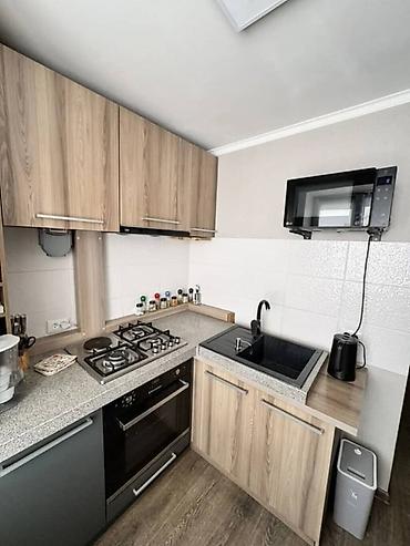 алмаатинка: 2 комнаты, 42 м², ул. Алматинка / Салиева Индивидуалка, 3 этаж, Евроремонт — 3