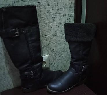 Сапоги: Сапоги женские, зимние. 3 пары. б/у. размер 37-38 — 8