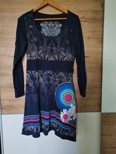 svecane haljine za trudnice: Desigual M (EU 38), L (EU 40), color - Multicolored, Oversize, Long sleeves