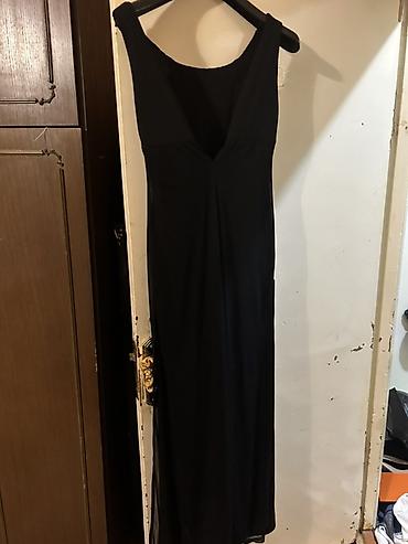 Qadın geyimləri: Qara axşam geyimi – Türkiyədə istehsal, 100% rayon - Material: 100% — 6