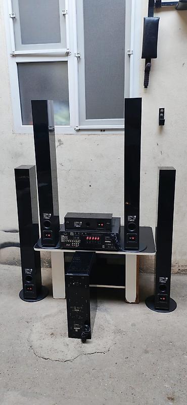 Musiqi mərkəzləri: 5.1 ev kinoteatrı akustika dəsti + AV resiver Komplekt: - 4 ədəd — 30