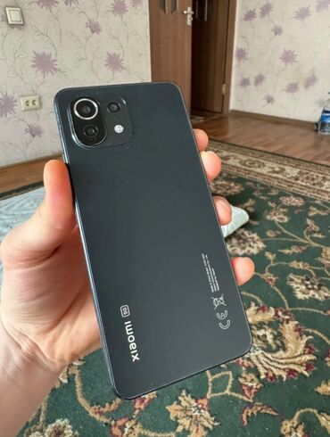 смартфоны xiaomi mi5: Xiaomi, Mi 11 Lite, Б/у, 128 ГБ, цвет - Черный, 2 SIM
